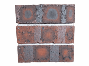 Maroon Dark FBA Semi-Face Bricks