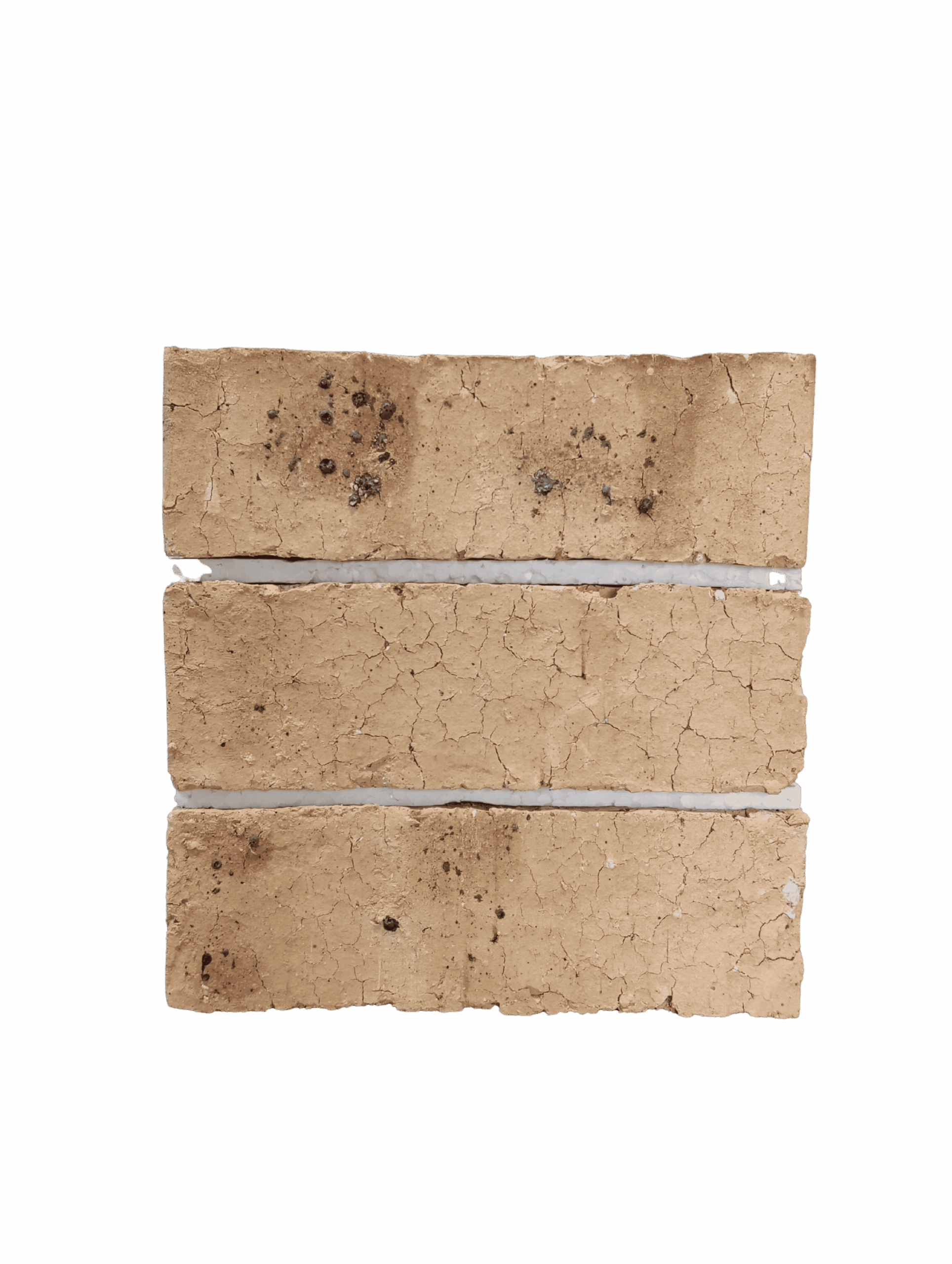 Dapple Travertine FBA Semi-Face Bricks